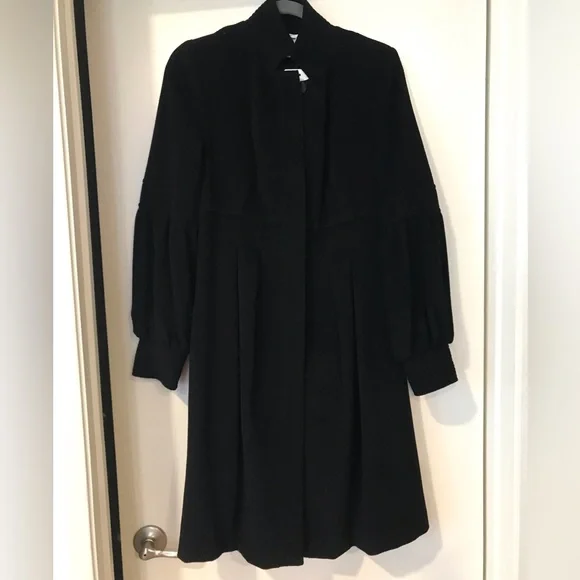 NWT Diane Von Furstenberg wool coat SZ 6 - Picture 3 of 16
